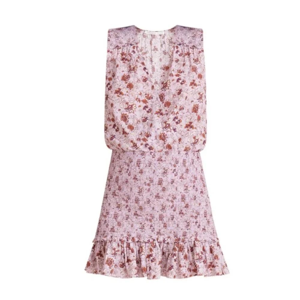 Veronica Beard Cox Dress Lavender Floral – Like New - Picture 7 of 12
